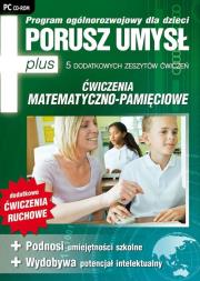 Porusz umysł PLUS Ćwiczenia matematyczno-pamięciowe. Wydawca: L.K. Avalon. Dadada.pl Opakowanie Porusz umysł PLUS Ćwiczenia matematyczno-pamięciowe