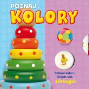 Poznaj kolory. Autor: Opracowanie zbiorowe. Dadada.pl Okładka książki Poznaj kolory