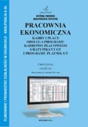 Pracownia Ekonomiczna cz.III Kadry i płace PADUREK. Autor: Bożena Padurek. Dadada.pl Okładka książki Pracownia Ekonomiczna cz.III Kadry i płace PADUREK