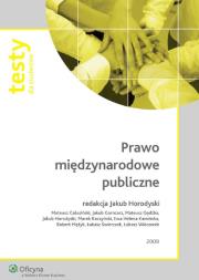Prawo międzynarodowe publiczne. Testy dla studentów. Wydawca: Wolters Kluwer. Dadada.pl Opakowanie Prawo międzynarodowe publiczne. Testy dla studentów