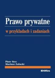 Okładka książki Prawo prywatne w przykładach i zadaniach