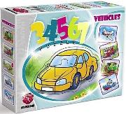 Opakowanie Puzzle 3,4,5,6,7 Pojazdy MAXIM