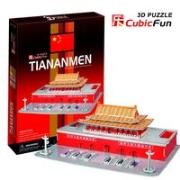 Okładka książki Puzzle 3D budowla tiananmen