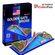 Okładka książki Puzzle 3D Golden Gate Bridge