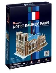 Okładka książki Puzzle 3D Katedra Notre Dame w Paryżu 40