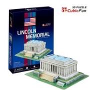 Okładka książki Puzzle 3D Lincoln Memorial 41