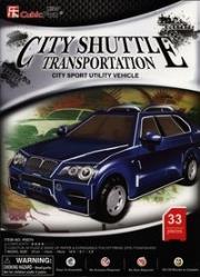 Okładka książki Puzzle 3D Samochód SUV