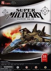 Okładka książki Puzzle 3D Sukhoi SU-35