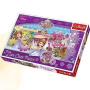 Okładka książki Puzzle 50 Lumi Color - Jej Wysokość Zosia TREFL