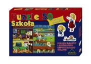 Puzzle 50+8 Szkoła. Wydawca: Axel-Malina. Dadada.pl Opakowanie Puzzle 50+8 Szkoła