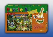 Puzzle 50+8 Zoo. Wydawca: Axel-Malina. Dadada.pl Opakowanie Puzzle 50+8 Zoo
