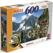 Okładka książki Puzzle 600 - Hallstatt Austria MAXIM