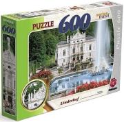 Okładka książki Puzzle 600 - Linderhof Niemcy MAXIM