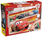 Opakowanie Puzzle dwustronne Auta + mazaki