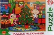 Okładka książki Puzzle maxi Bolek i Lolek Boże Narodzenie 20 ALEX