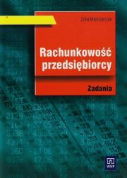 Rachunkowość przedsiębiorcy zadania wyd. 2010 WSiP. Autor: Zofia Mielczarczyk. Dadada.pl Okładka książki Rachunkowość przedsiębiorcy zadania wyd. 2010 WSiP
