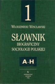 Okładka książki Słownik biograficzny socjologii polskiej