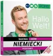 Słuchaj i mów Niemiecki Podstawy PONS. Autor: praca zbiorowa. Dadada.pl Okładka książki Słuchaj i mów Niemiecki Podstawy PONS