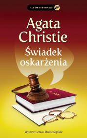 Świadek oskarżenia. Autor: Agatha Christie. Dadada.pl Okładka książki Świadek oskarżenia