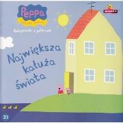 Świnka Peppa. Książeczki z.. 21 Największa kałuża. Autor: Opracowanie zbiorowe. Dadada.pl Okładka książki Świnka Peppa. Książeczki z.. 21 Największa kałuża