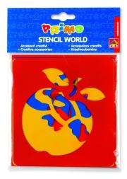 Opakowanie Szablony do farb Primo owoce 6 sztuk