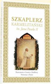 Okładka książki Szkaplerz karmelitański św. Jana Pawła II