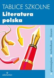 Okładka książki Tablice szkolne Literatura polska w.2014