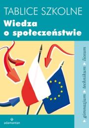 Okładka książki Tablice szkolne Wiedza o społeczeństwie w.2014