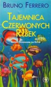 Tajemnica czerwonych rybek. Autor: Ferrero Bruno. Dadada.pl Okładka książki Tajemnica czerwonych rybek