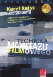Technika montażu filmowego. Autor: Karel Reisz, Gavin Millar. Dadada.pl Okładka książki Technika montażu filmowego