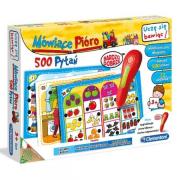 Okładka książki Uczę się bawiąc. Mówiące pióro 500 pytań 3+