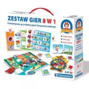Okładka książki Uczę się bawiąc. Zestaw gier 8 w 1
