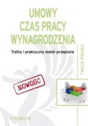 Okładka książki Umowy Czas pracy Wynagrodzenie