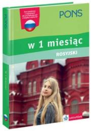 Okładka książki W 1 miesiąc - Rosyjski + CD PONS