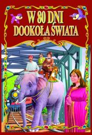 Okładka książki W 80 dni dookoła świata BR
