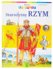 Wiedza na medal - starożytny Rzym. Autor: Brigitte Hoffmann. Dadada.pl Okładka książki Wiedza na medal - starożytny Rzym