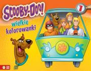 Okładka książki Wielkie kolorowanki cz.1 - Scooby-Doo