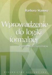 Okładka książki Wprowadzenie do logiki formalnej