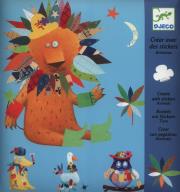 Opakowanie Zestaw artystyczny z naklejkami - Zwierzątka