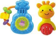 Opakowanie Zestaw grzechotek światło-dźwięk Żyrafka