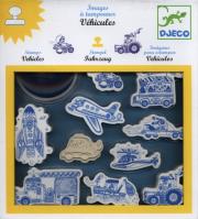 Opakowanie Zestaw ze stempelkami - Pojazdy