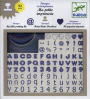 Opakowanie Zestaw ze stempelkami - Literki i cyferki