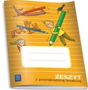 Okładka książki Zeszyt z powiększoną liniaturą