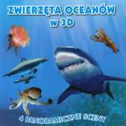 Okładka książki Zwierzęta oceanów w 3D