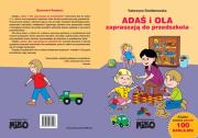 Adaś i Ola zapraszają do przedszkola. Autor: Katarzyna Siedlanowska. Dadada.pl Okładka książki Adaś i Ola zapraszają do przedszkola