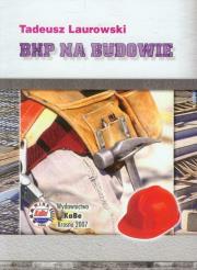 Okładka książki Bhp na budowie