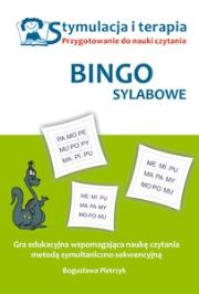 Okładka książki Bingo sylabowe - Gra edukacyjna wspomagająca naukę czytania