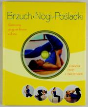 Okładka książki Brzuch nogi pośladki Książka fitness + DVD