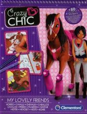 Okładka książki Crazy Chic. Szkicownik. Konie i Kucyki