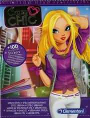 Okładka książki Crazy Chic. Szkicownik. Miejski Styl